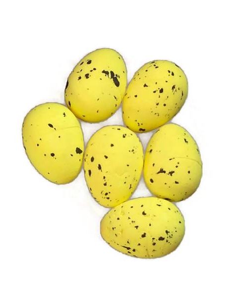 Tojás hungarocell (sárga)