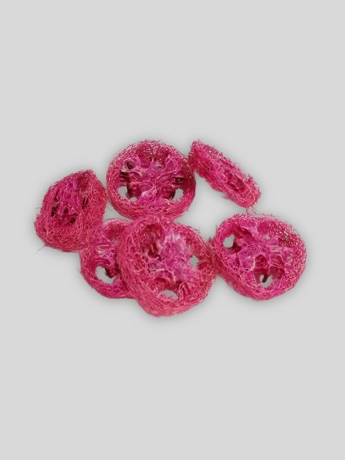 Luffa szeletek ciklámen