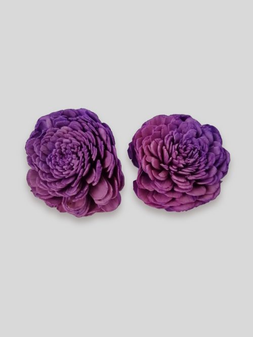 Ming boglárka fej 8cm lila