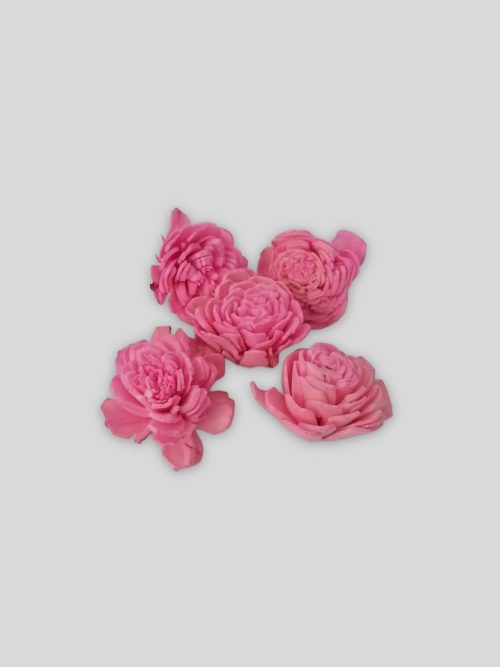 Ming boglárka fej 4cm rózsaszín